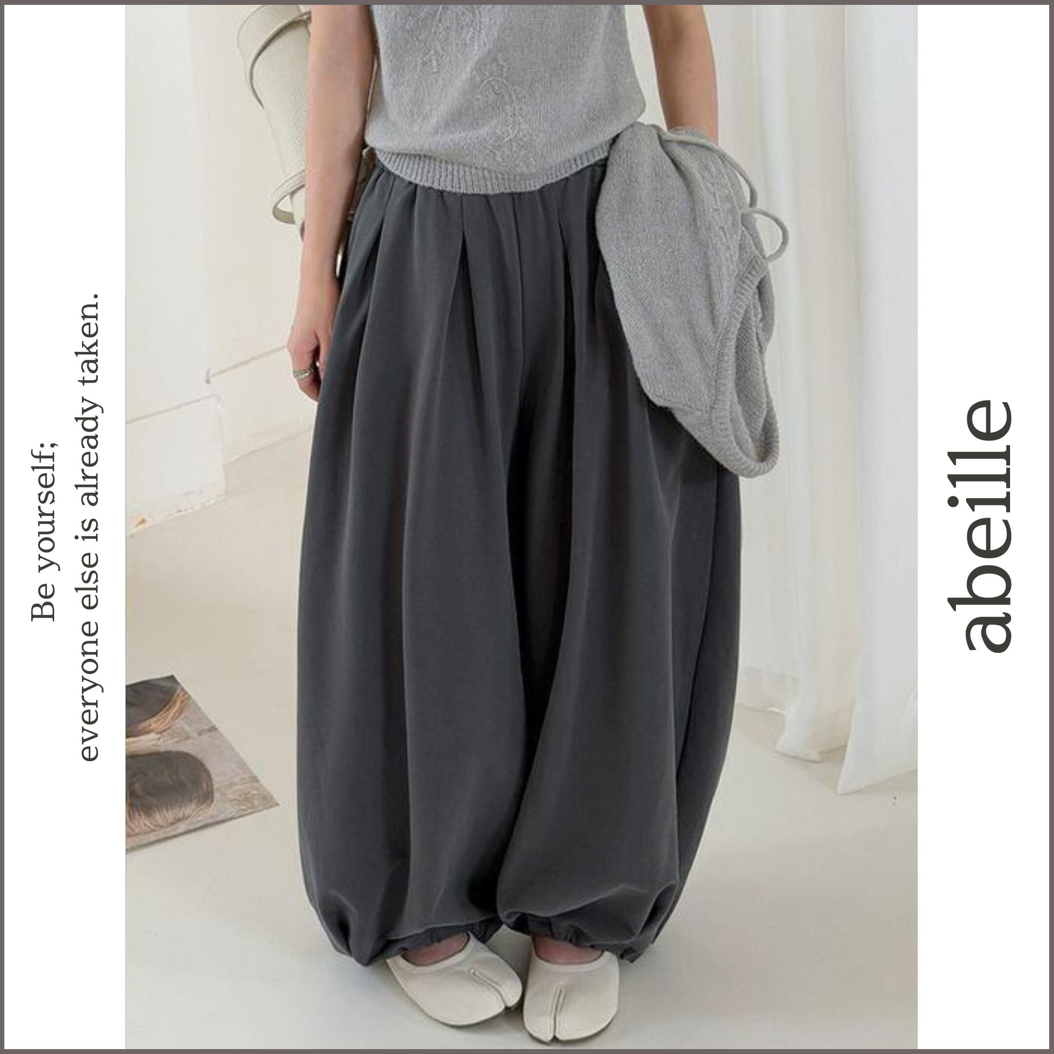 baloon wide pants 14665