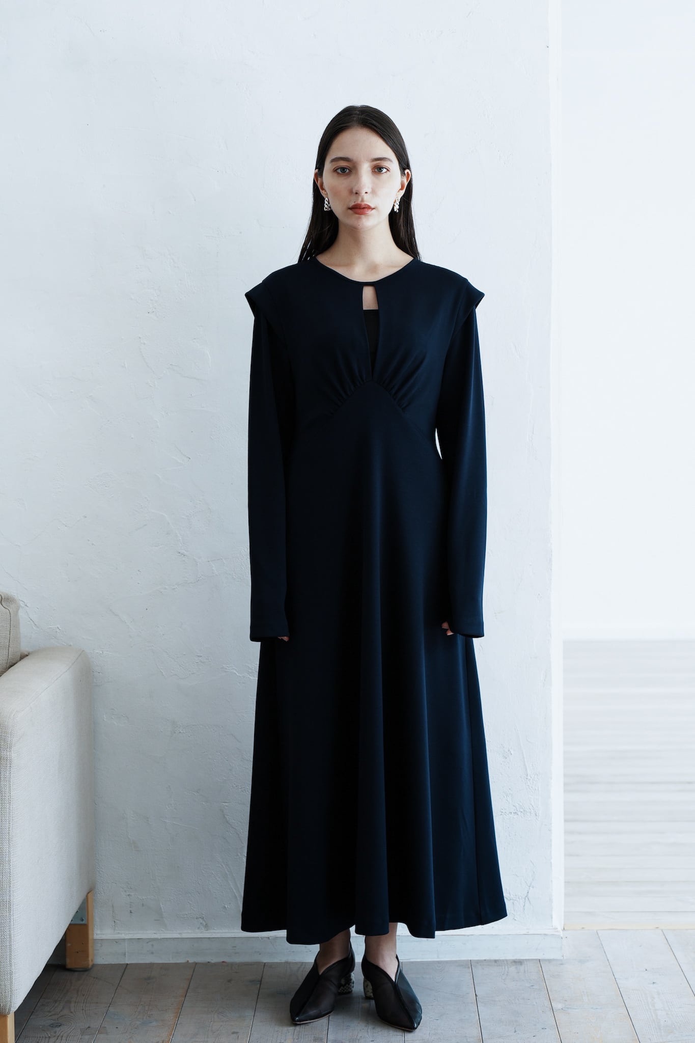 HIGH WAIST DESIGN DRESS【CA3A-O454】