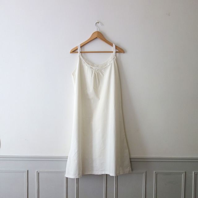 【MADE IN FRANCE】PAYSAN ノースリーブキャミソールワンピース "BLOUSE PAYSANNE"