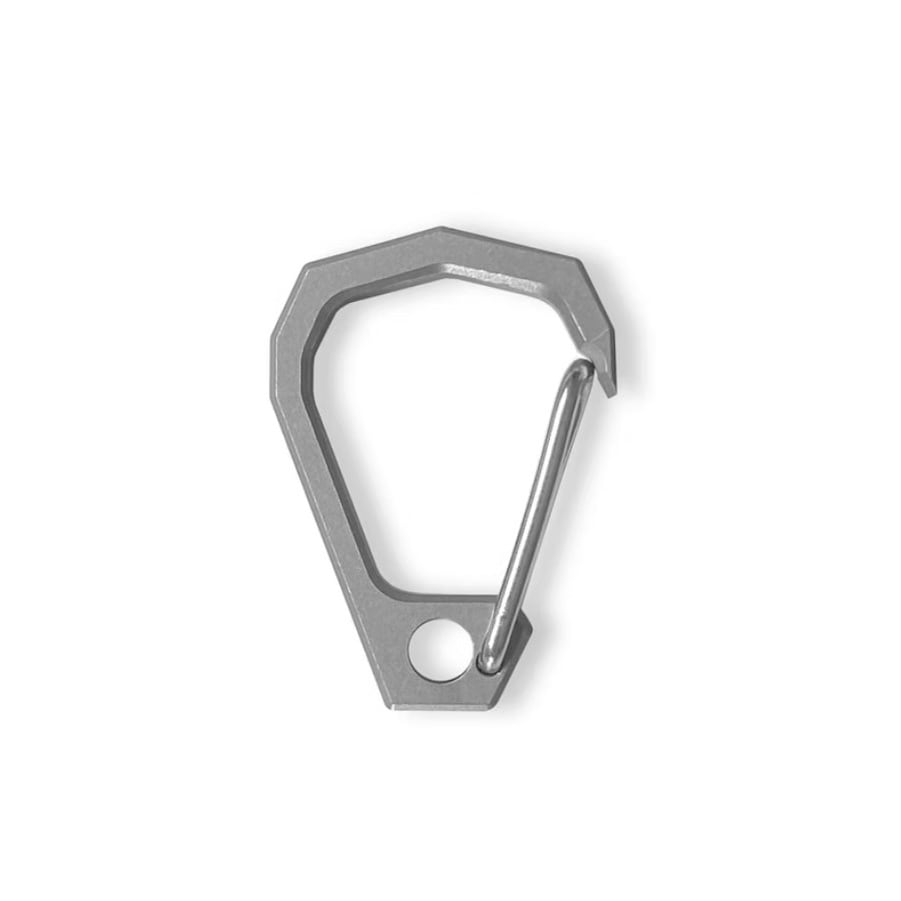 新品 FIELD RECORD FR-TCC titanium carabiner clip
