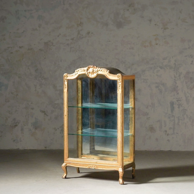 ショーケース/ディスプレイ/フランス家具/1900年代/アンティーク/ディスプレイ家具/ガラス
