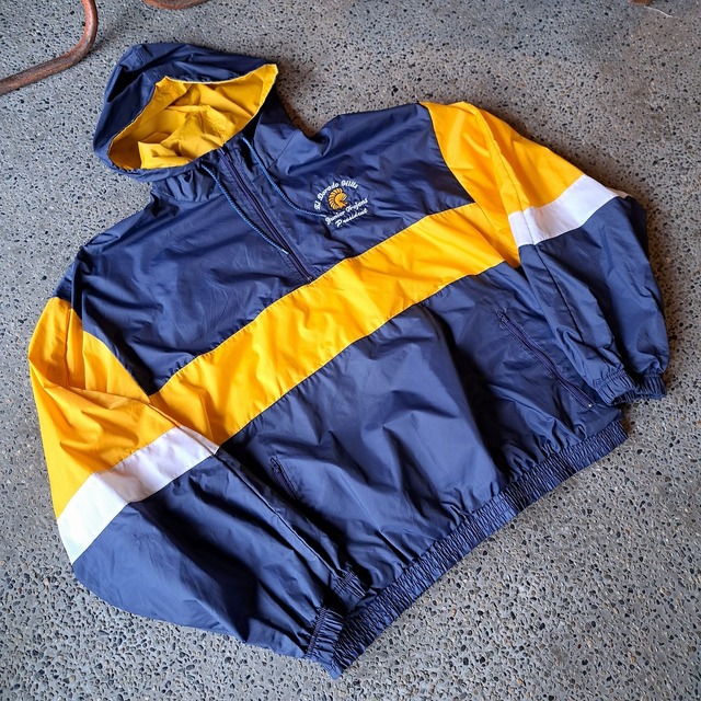 ハーフジップ ナイロンジャケット used [302076]