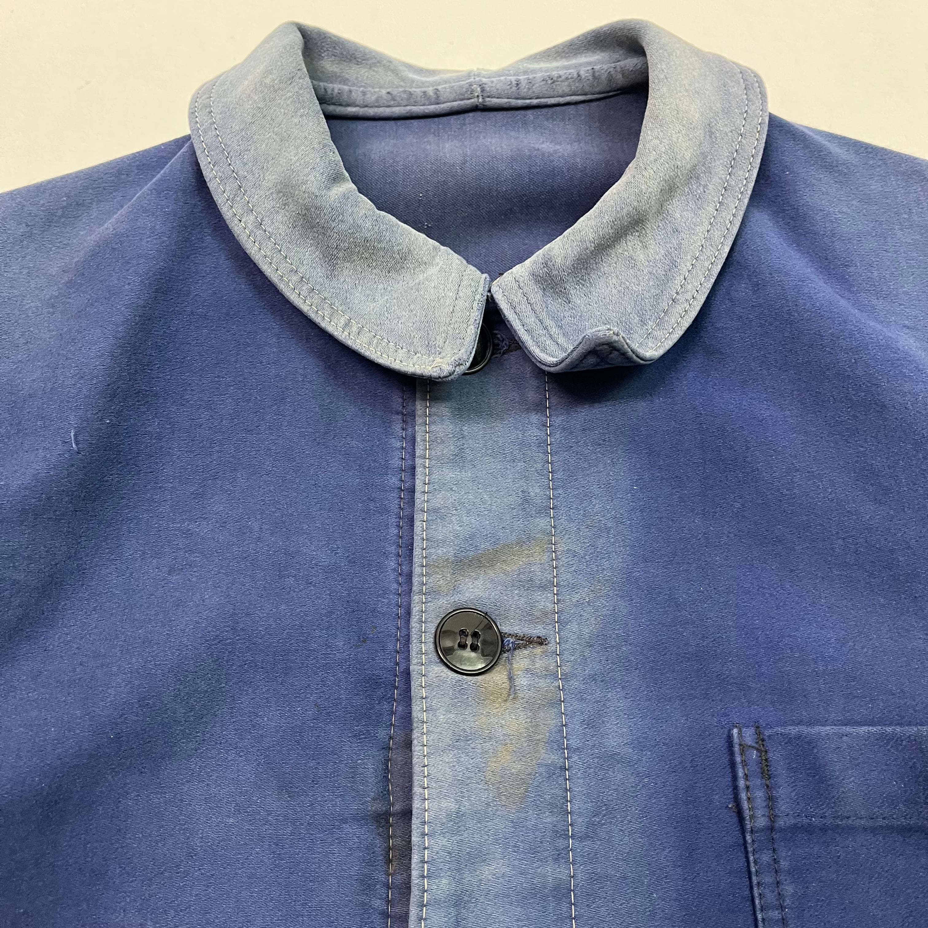 1960's〜 FRENCH MOLESKIN WORK JACKET フレンチ モールスキン ワーク
