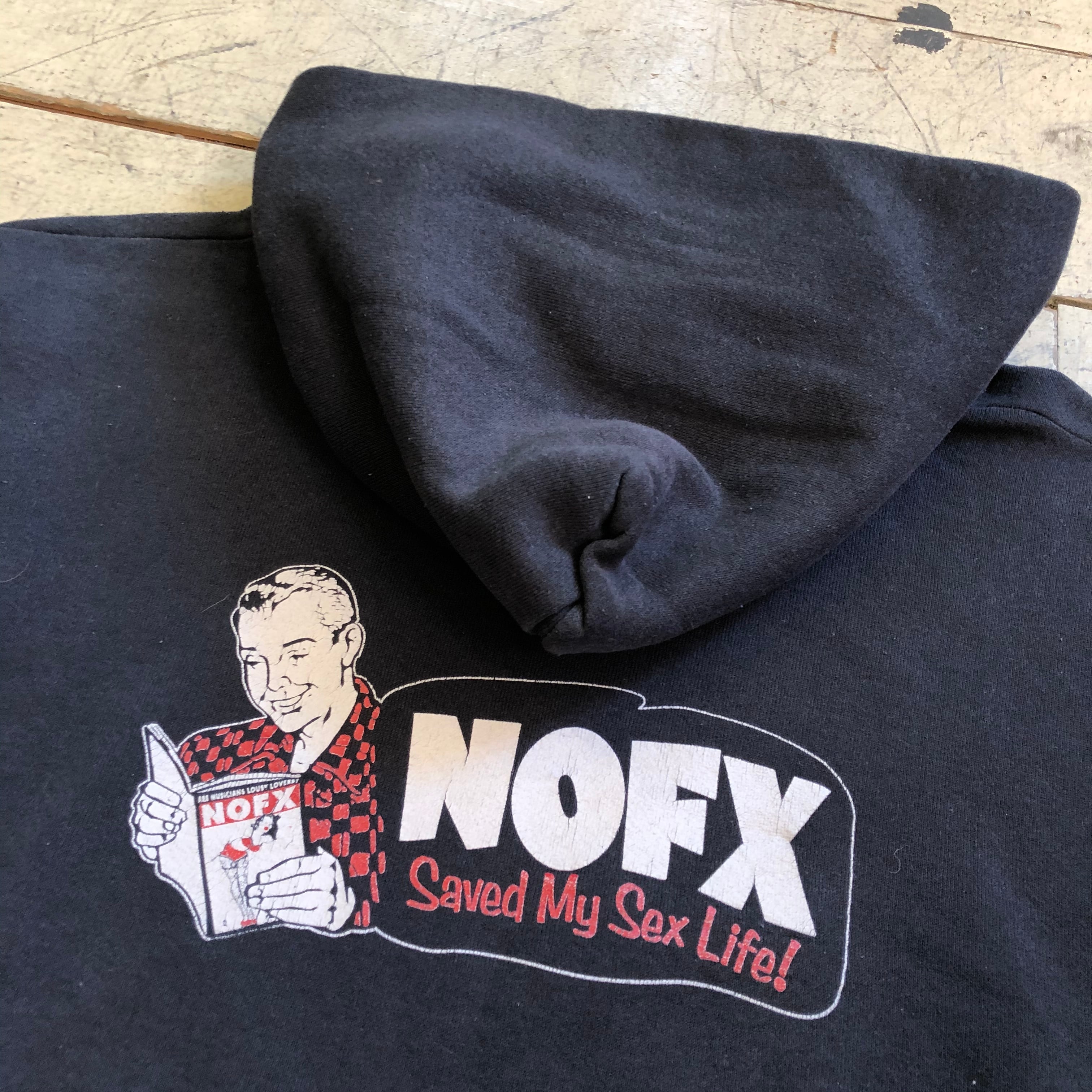 s NOFX "Saved My Sex Life!" sweat hoodie   What'z up