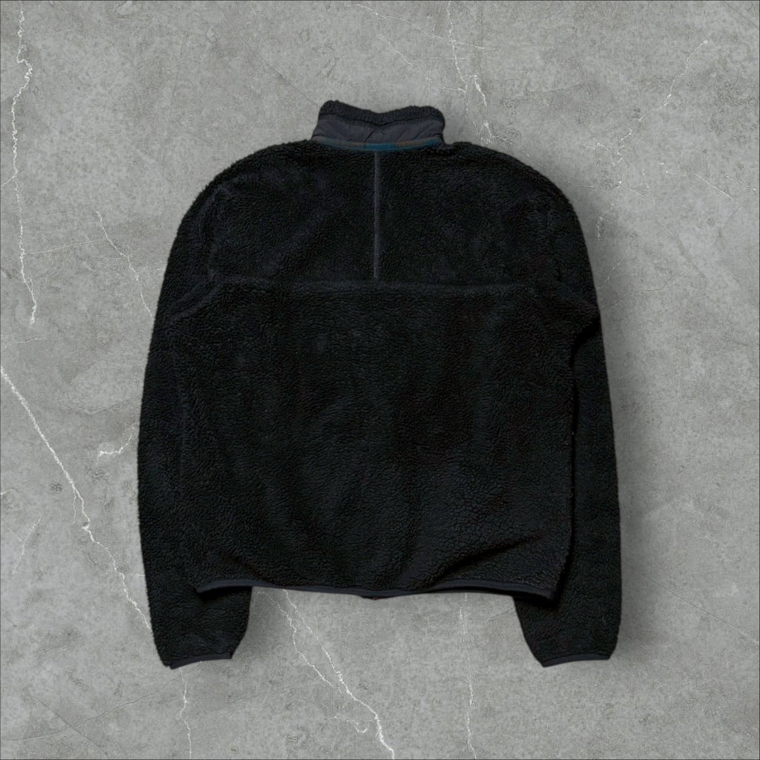 1998's Made in USA Patagonia Retro-X Fleece Jacket Black × Black M