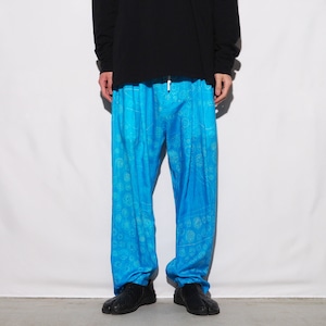 DISTORTION3-Drop Crptch Easy Pants 〈Blue〉