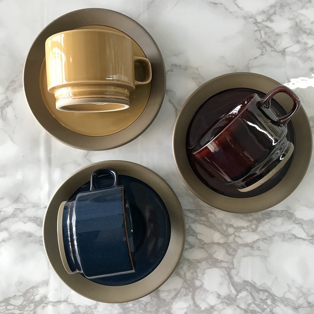 コーヒーカップ&ソーサー ブリティッシュカントリー3色 カントリー