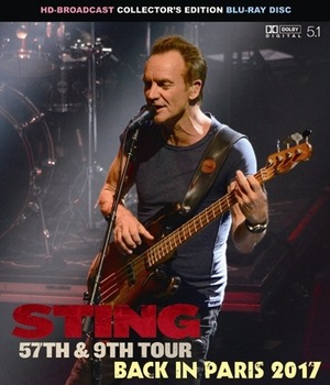 NEW STING BACK IN PARIS 2017  1BLURAY  Free Shipping