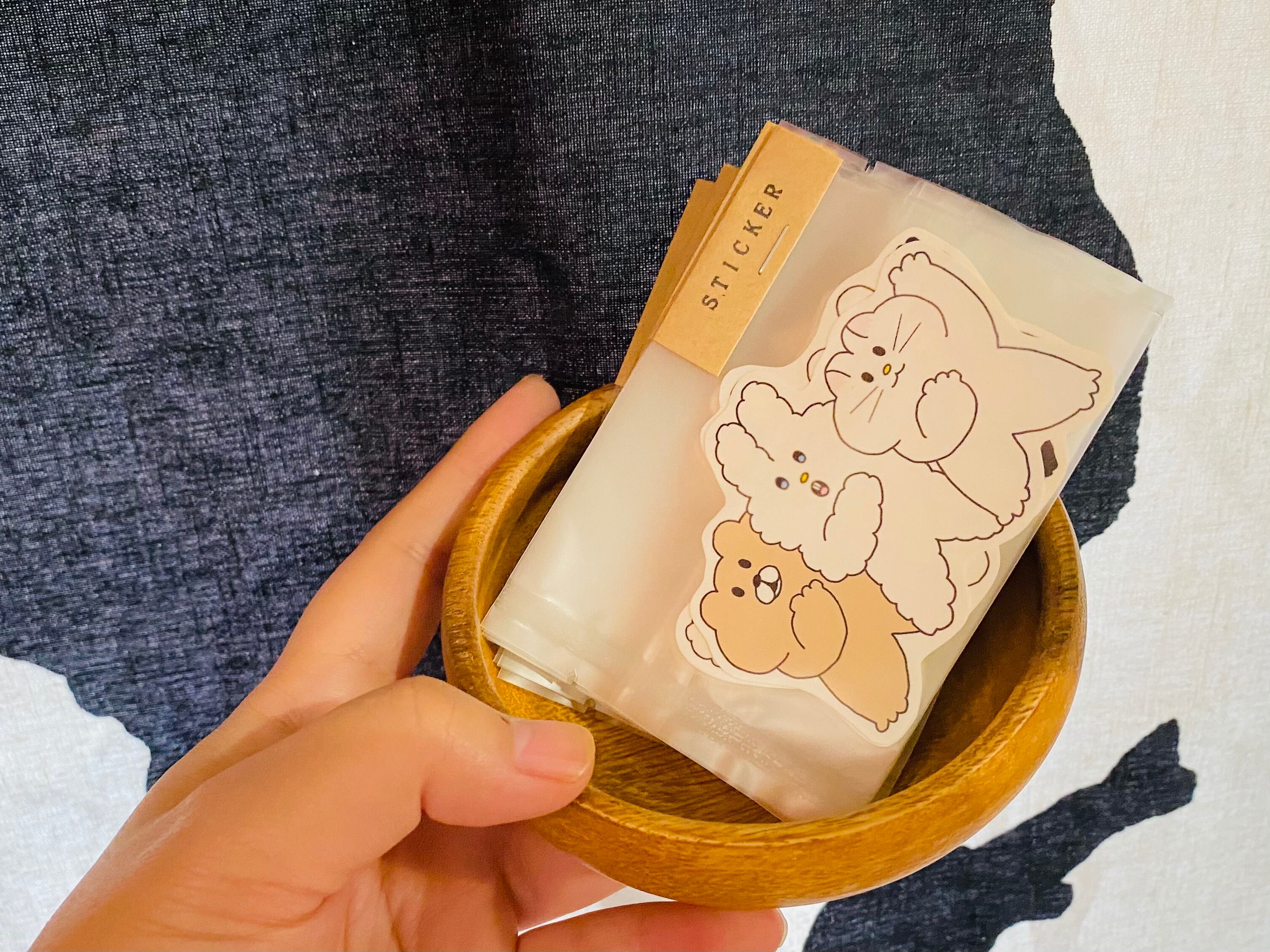 ３匹ユニットのシールセット