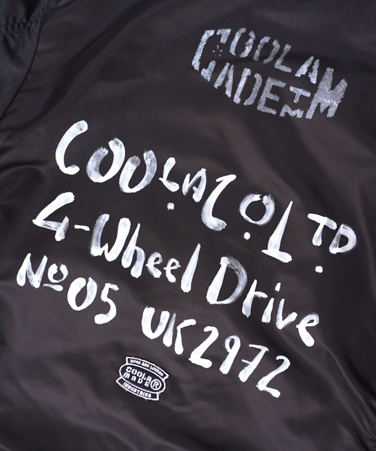 COOLA TM ペイントフライトジャケット (BLACK)　CQ-49045