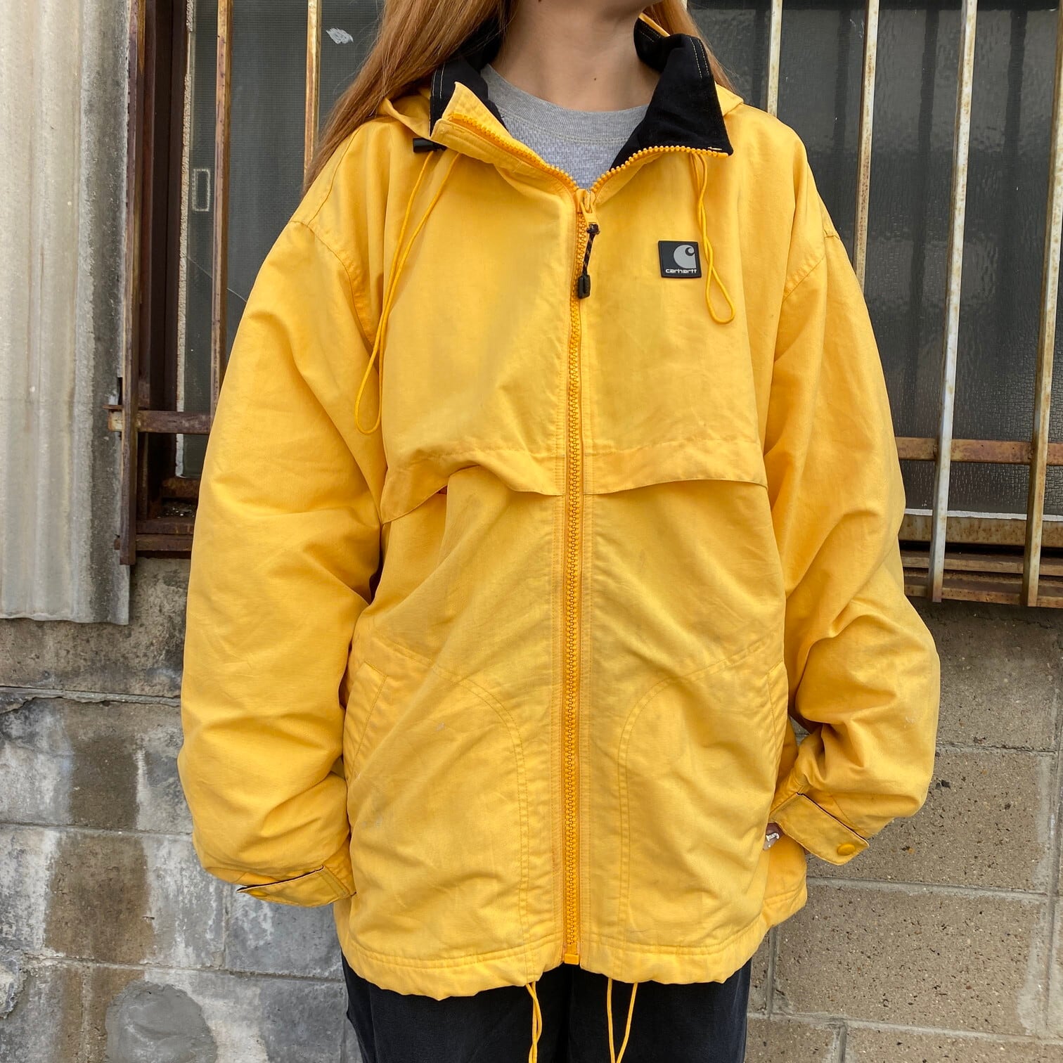 carhartt カーハート ワンポイントロゴ 中綿入り ナイロンジャケット