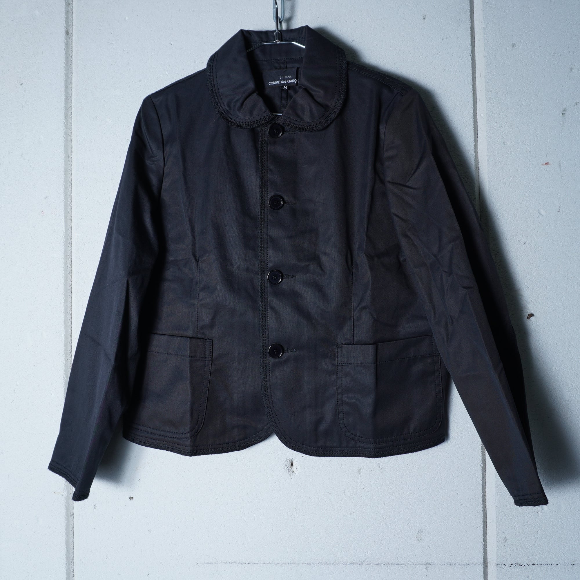 COMME des GARCONS トリコット ジャケット S 花柄　フラワー COMME des GARCONS トリコット ジャケット S 花柄 フラワー COMME des