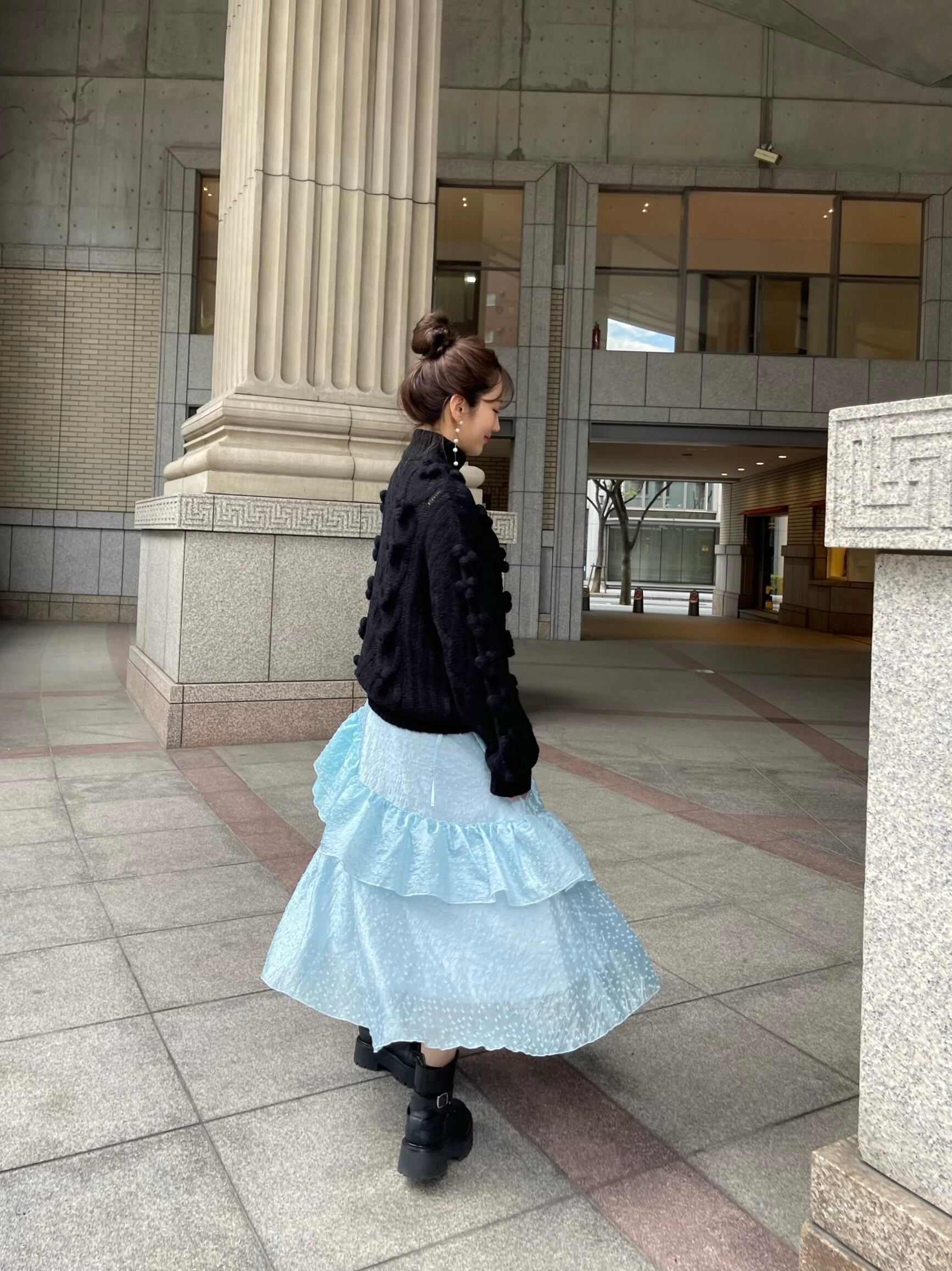 modelHYEON♡ヘヨン♡kurumi knit / black