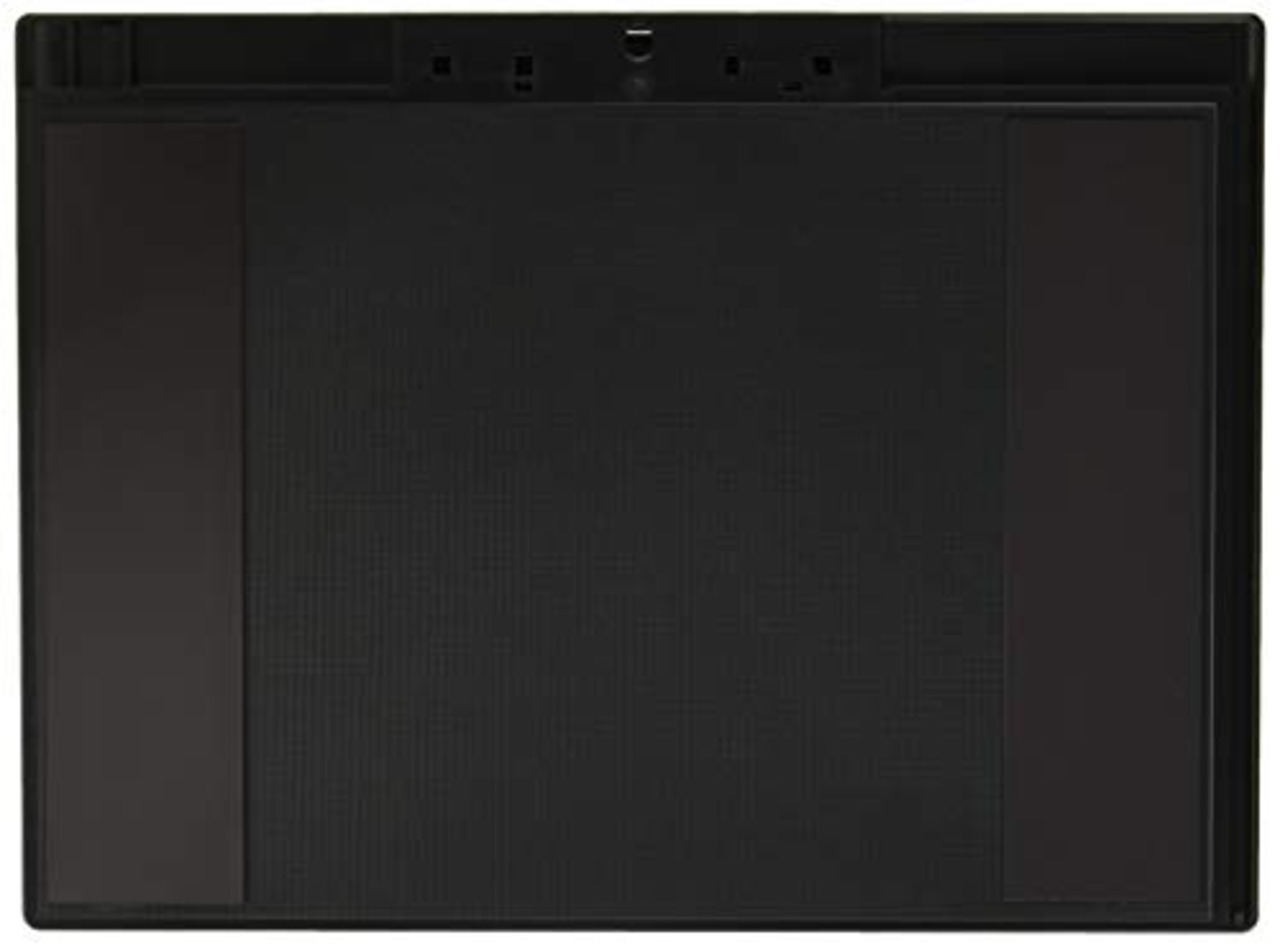 TRUSCO(トラスコ) ペンホルダー付クリップボード(マグネット付) A4横 黒 TCBMA4SBK