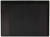 TRUSCO(トラスコ) ペンホルダー付クリップボード(マグネット付) A4横 黒 TCBMA4SBK