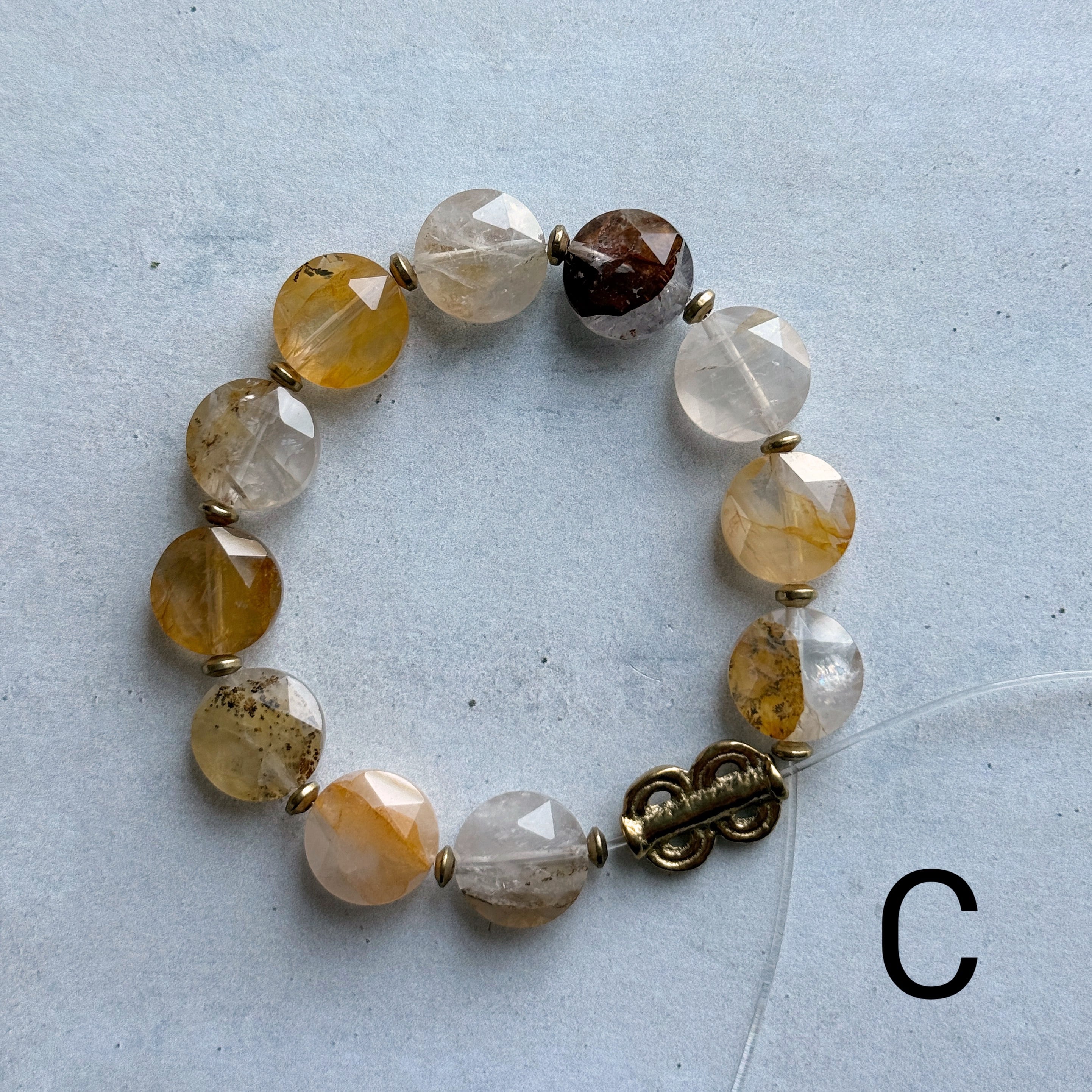 tumble bracelet(デンドリティッククォーツ)