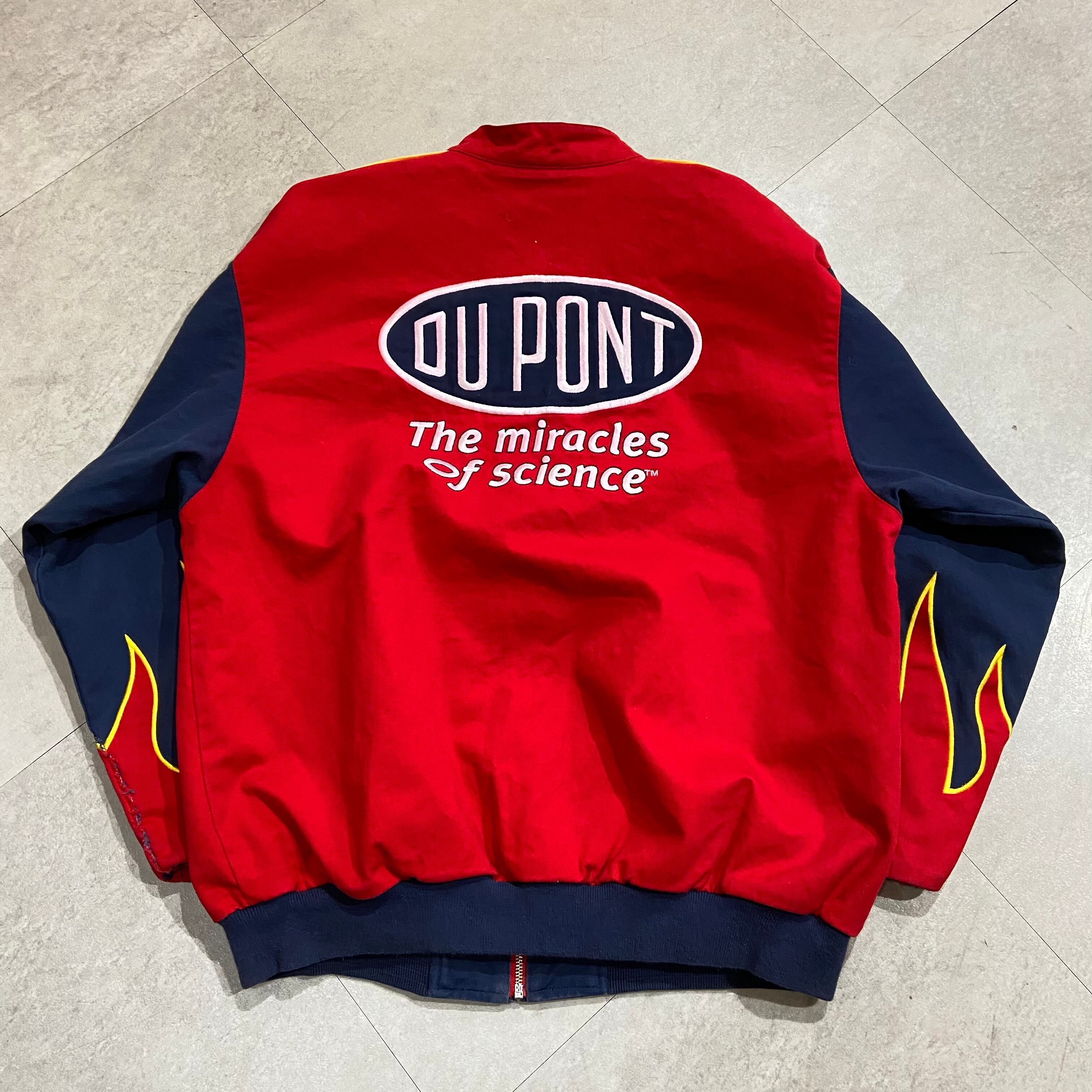 size:L【 DU PONT 】CHASE NASCAR レーシングジャケット