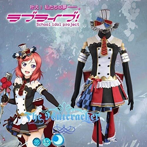K4264 Love Live!(ラブライブ! 矢澤 にこ(やざわ にこ) メイド服9月SR覚醒 風 コスプレ衣装 cosplay コスチューム ハロウィン イベント