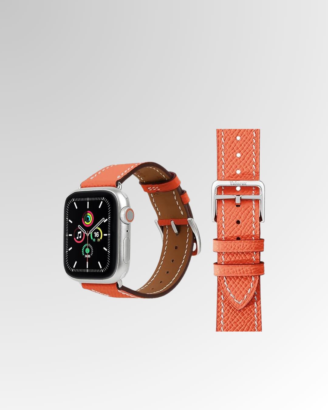 AppleWatchベルト エプソン オレンジ