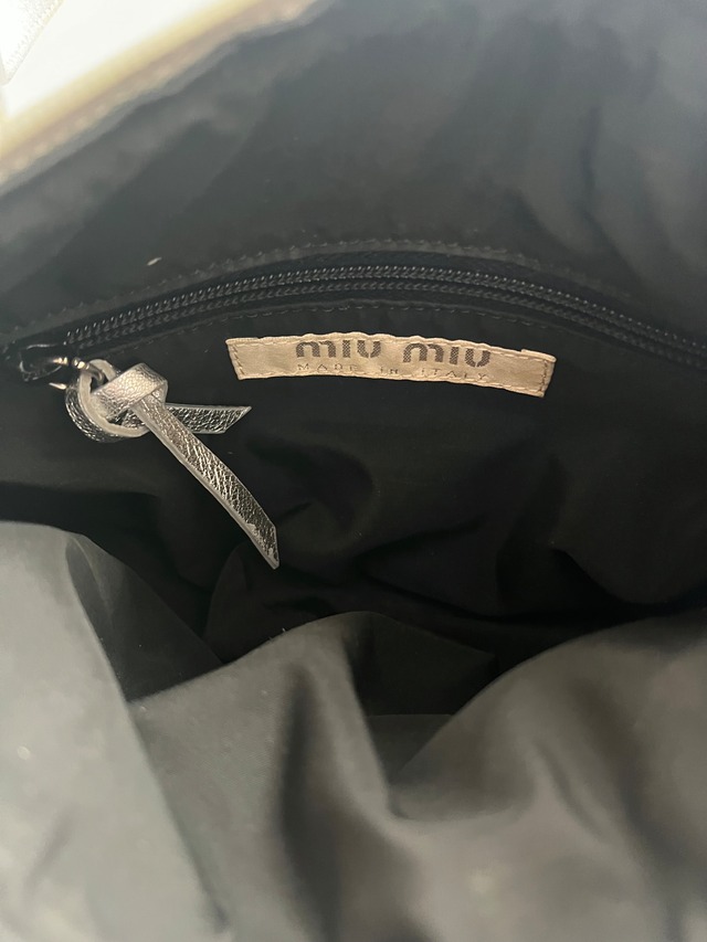 SS2000 MIU MIU DOCKING SHOULDER BAG