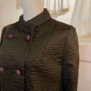 50's 60's brown raining coat
