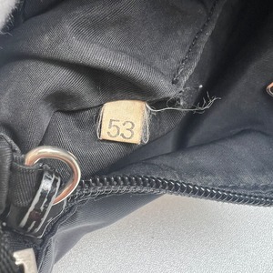 PRADA プラダ テスート ポーチ ナイロン ハンドバッグ ブラック A-11876