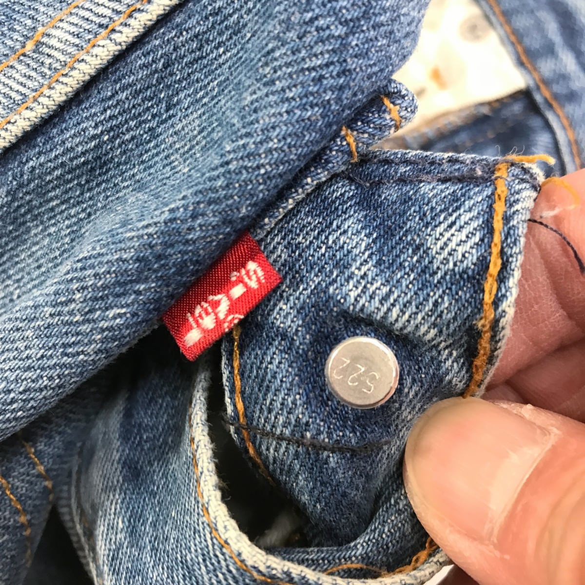 LEVI'S リーバイス 90年代 USA製 501- 0000 刻印 522 ブルー W28 L34