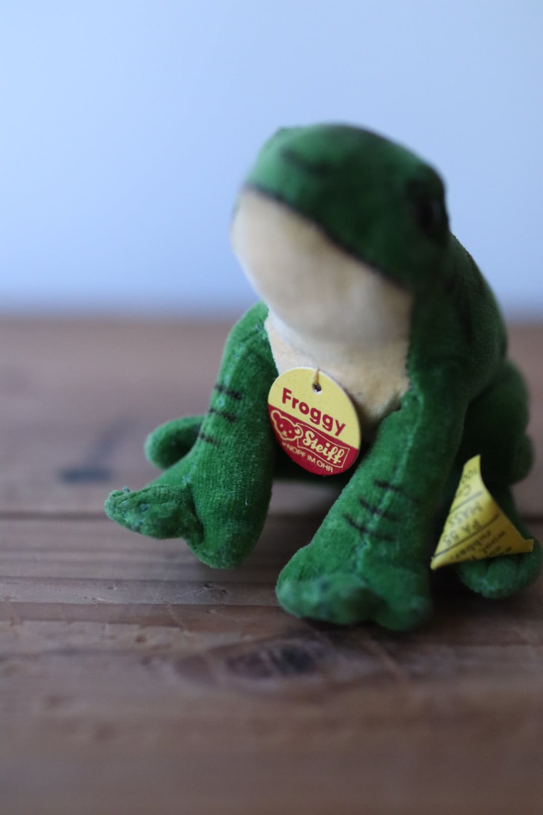 ヴィンテージ シュタイフ カエル Steiff Froggy 10㎝