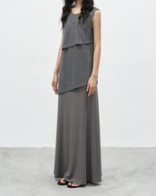 Nuance a-line flare skirt L0149