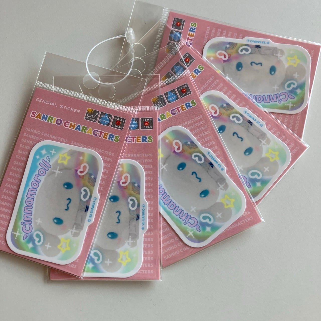 サンリオ 平成コギャル シナモロール 066 ダイカットミニステッカー CA40