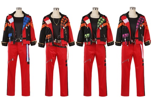 あんさんぶるスターズ!! 風 Trickstar BIGBANG REFLECTION!! ユニット衣装 ★氷鷹北斗/明星スバル/遊木真/衣更真緒 ★受注品★