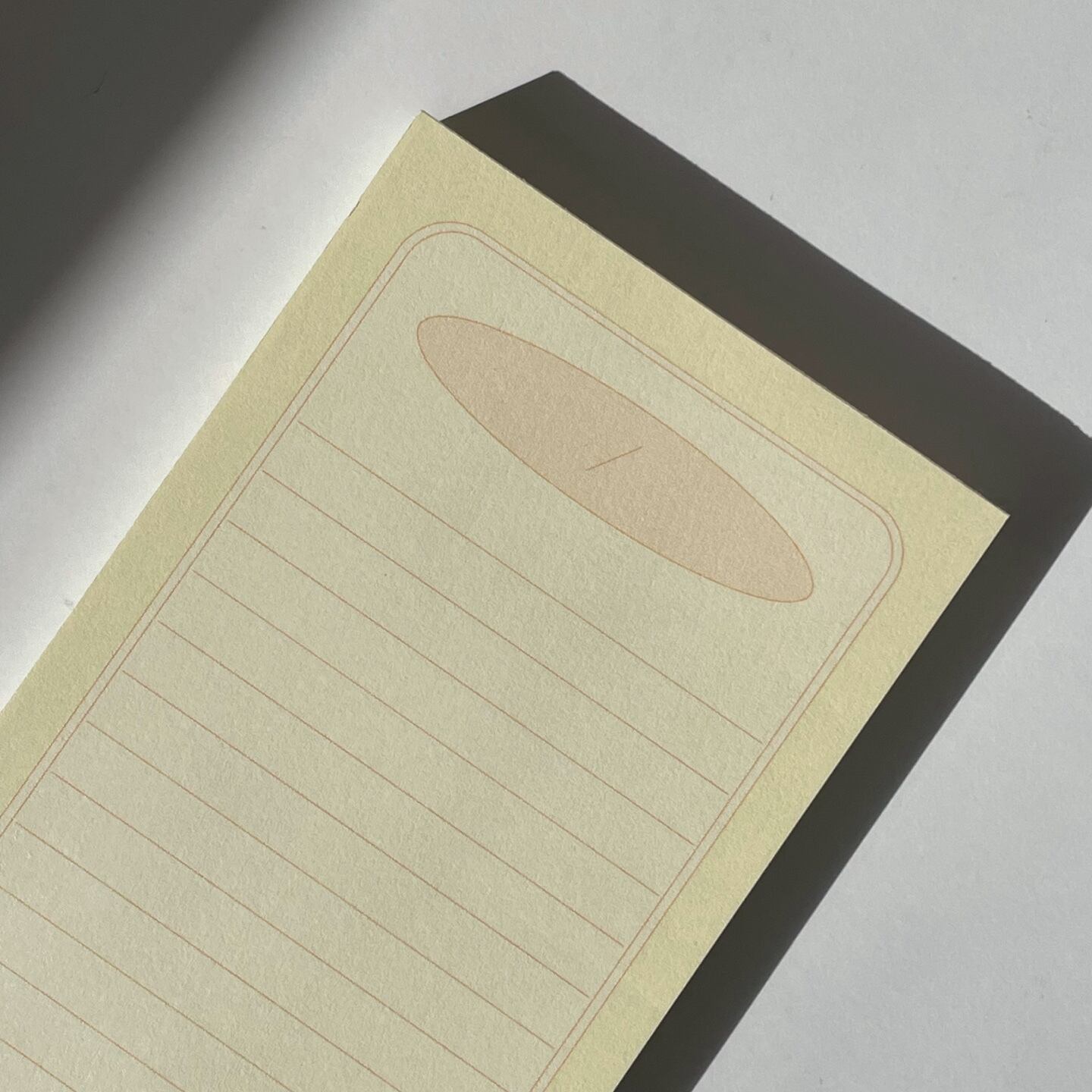 papeterie.atelier 〔line memo -yellow-〕