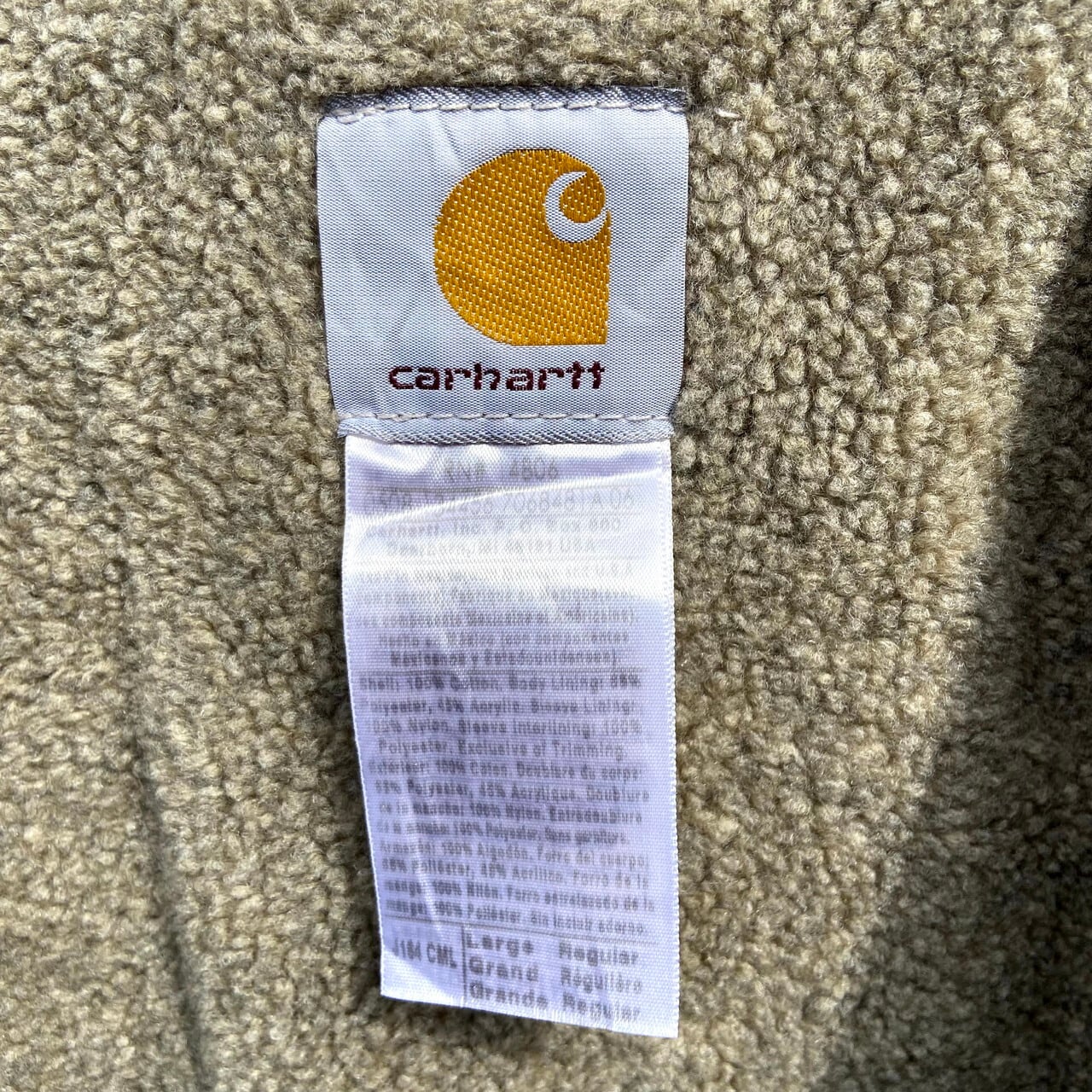 カーハート トラディショナルジャケット ワークジャケット ワン