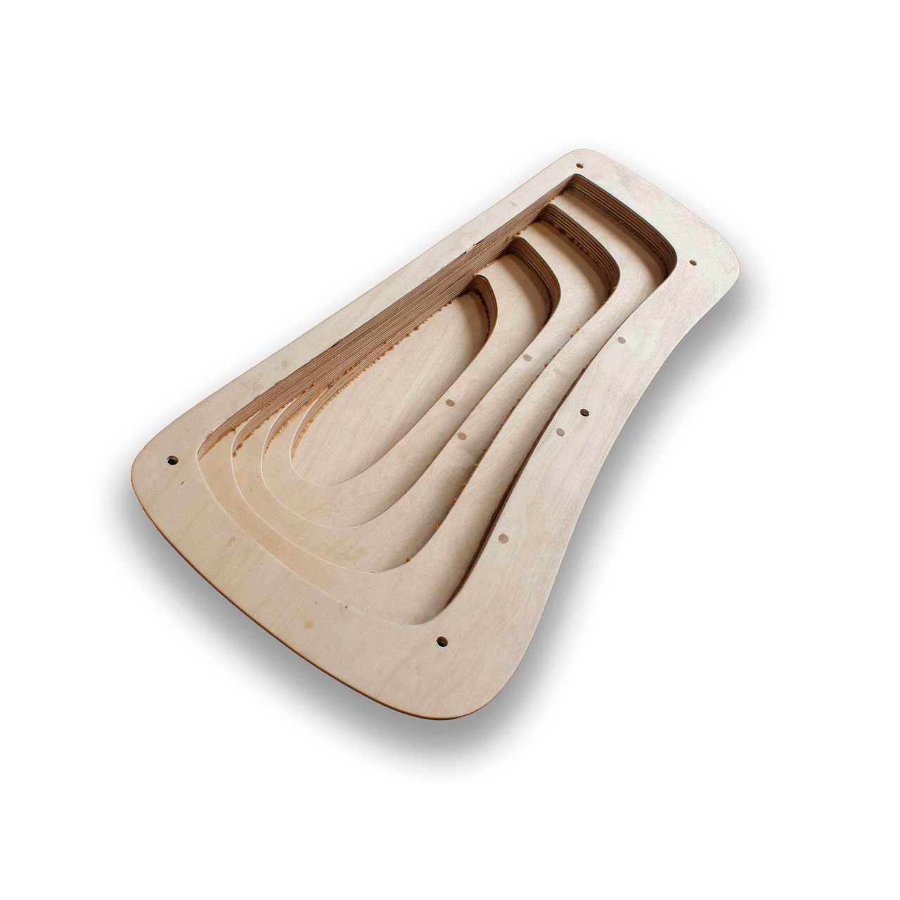 【木製クライミングホールド】DUAL SLOPER-4 05 [R]