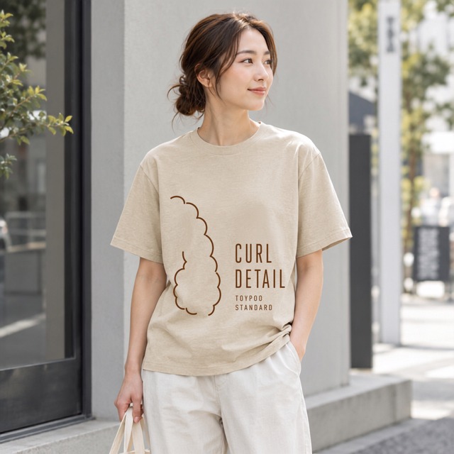 CURL DETAIL｜Tシャツ