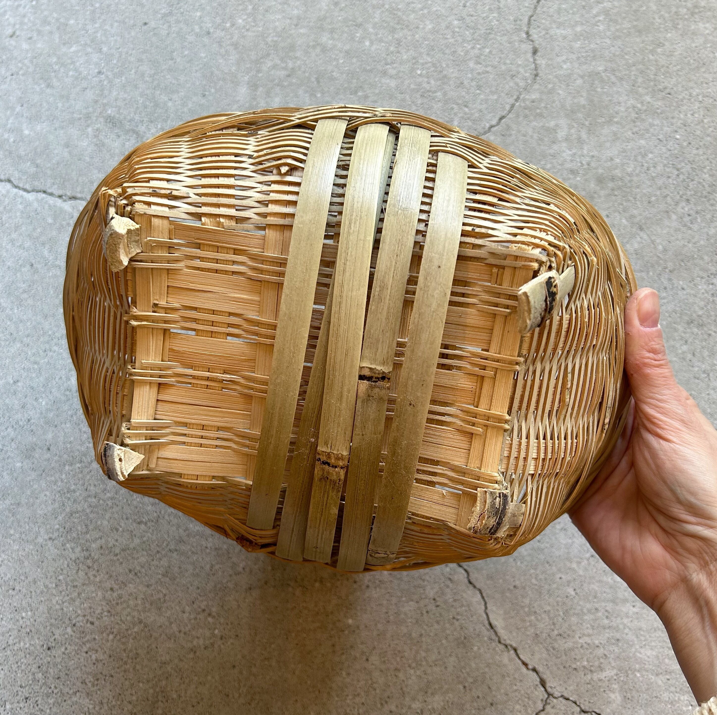 台湾製 持ち手付きのかご | tsuyukusa store