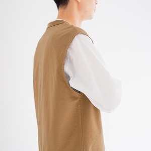 リネン RINEN 38/1ミニ裏毛ベスト(R14200)全4色【レターパックプラス可】