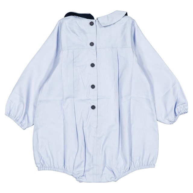ご予約【MaisonMarelle】送料無料Romper BATIGNOLLES- soft blue