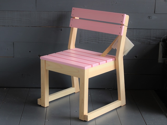 KIDS STACKING CHAIR-Pink-