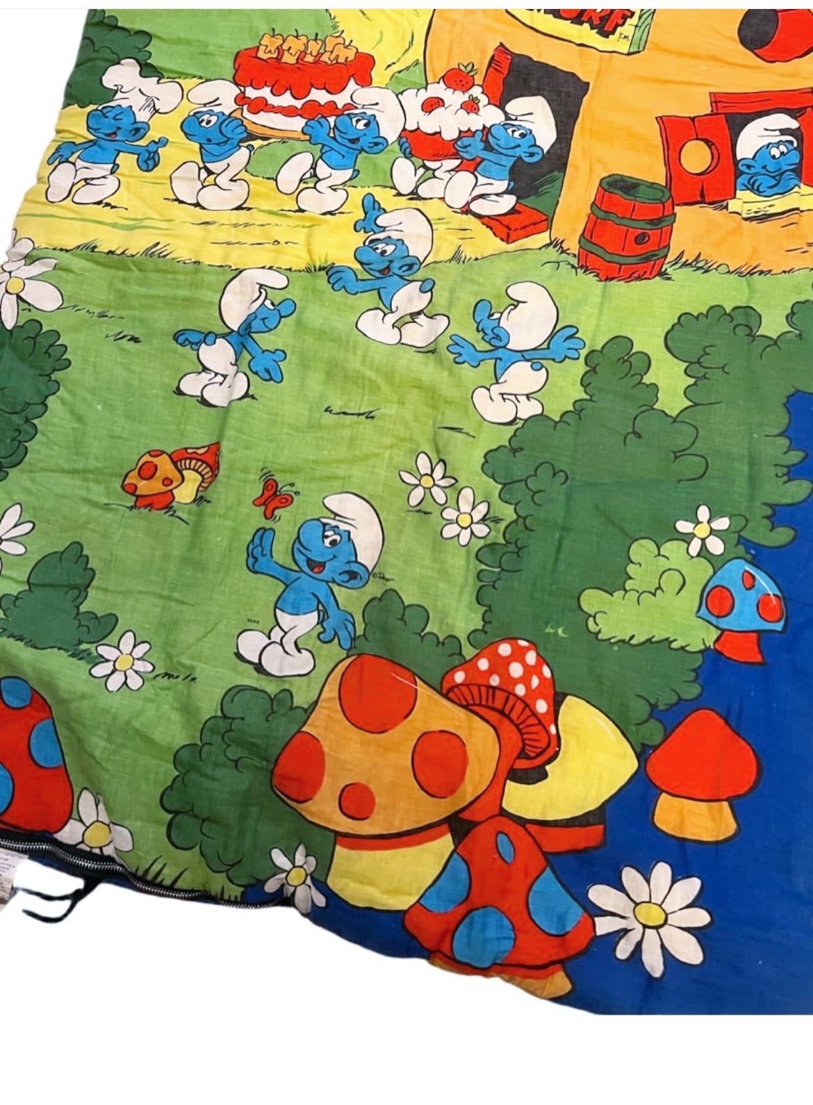 80's WENZEL inc. SMURF sleeping bag 【one size】 | JUKEBOX