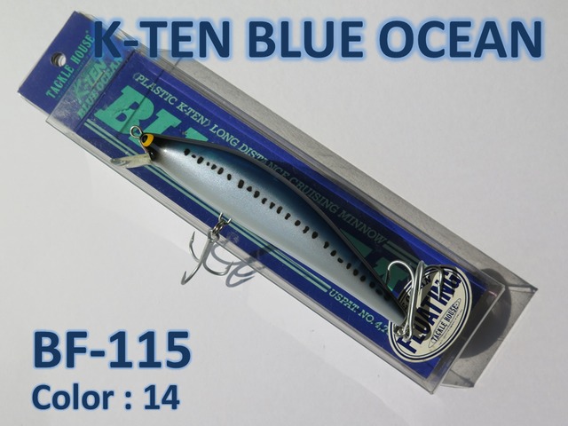 Tackle House K-TEN Blue Ocean  BF-115  タックルハウス　 F-L74-01