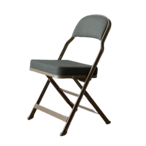 FULL CUSHION FOLDING CHAIR-MOSS-/クラリン/折りたたみチェアー