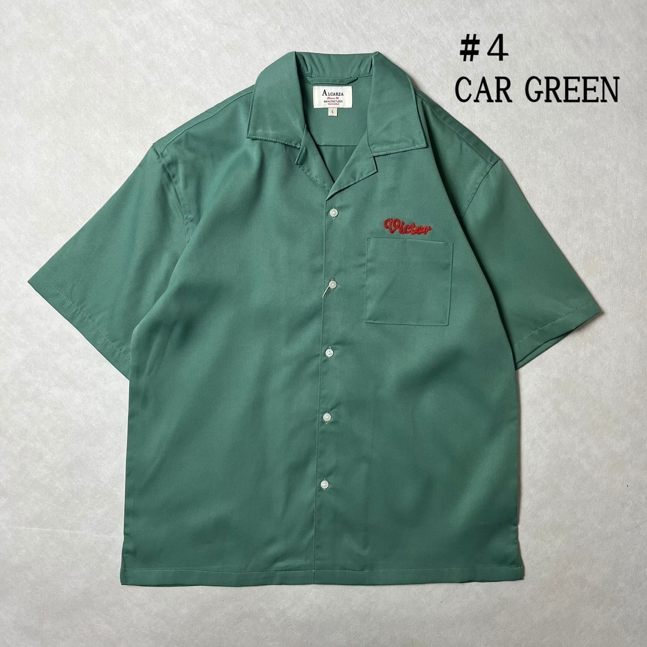 バック刺繍ボーリングシャツ ALCARZA 664-00 | CIAO TOKYO［チャオ