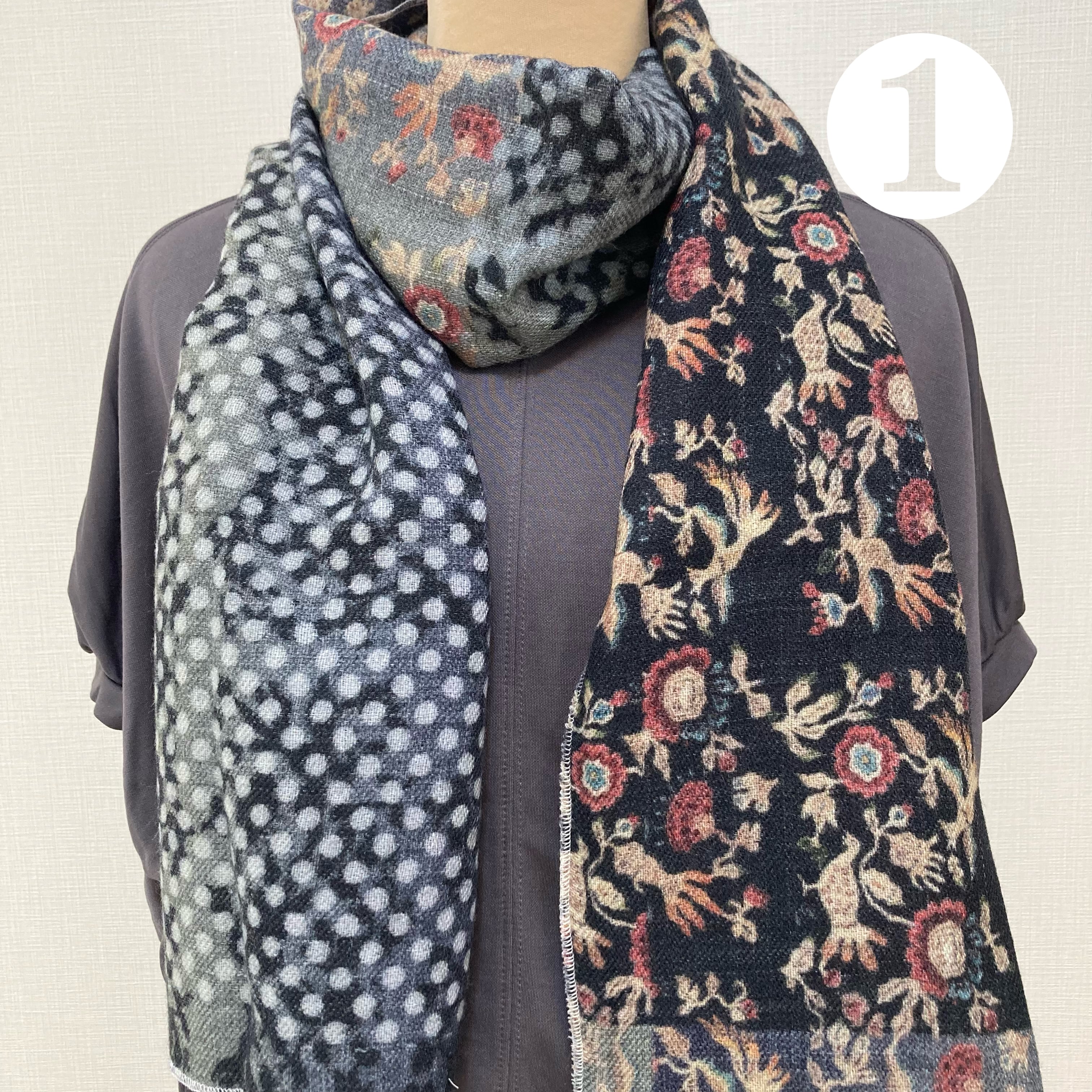 デジタル友禅®︎帯あげストール(ウール） | somemoyoushop ーそめも