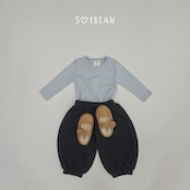 【取寄】SOYBEAN ジャムストライプ上下セット|秋服|韓国子供服| 26/AT