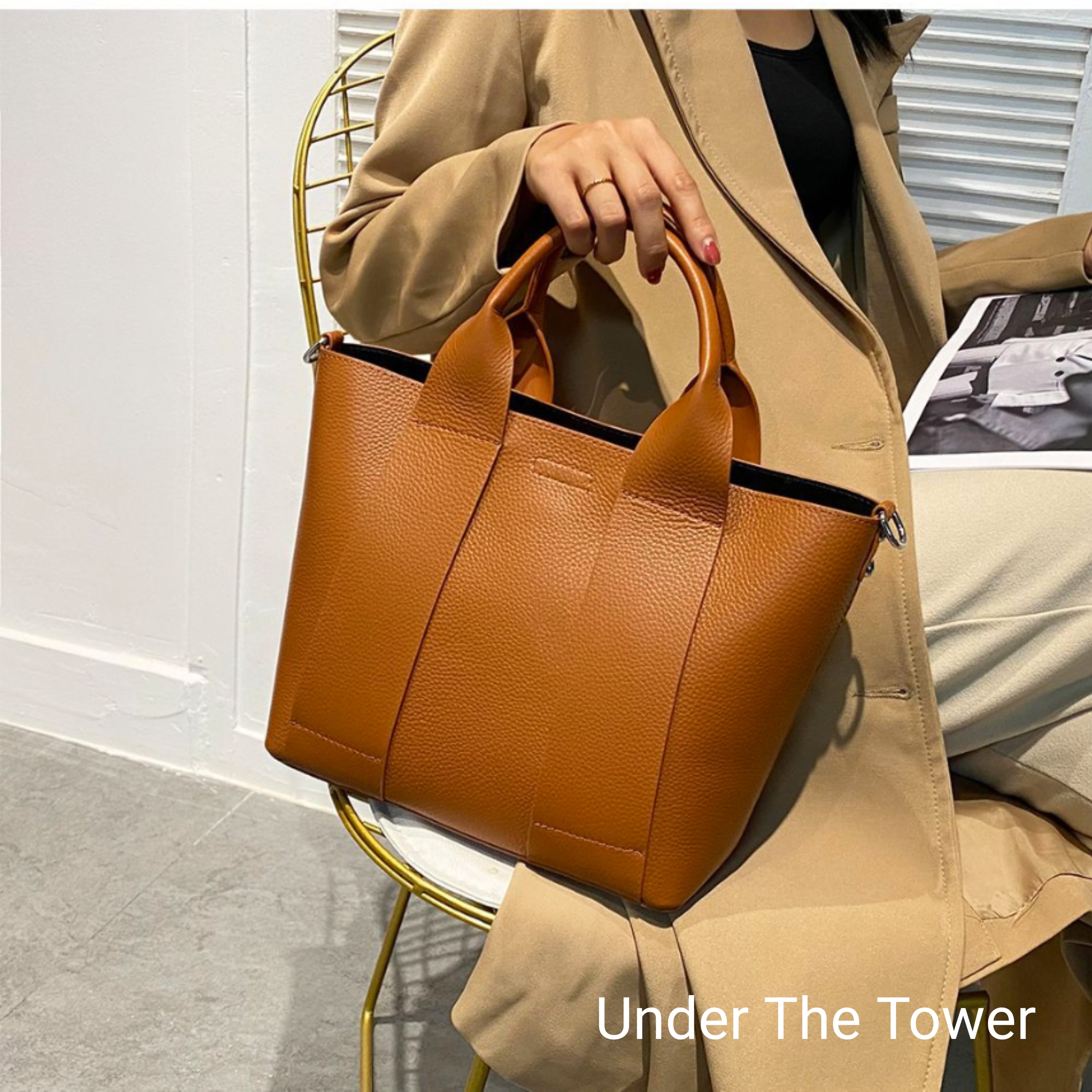 本革バッグ エクラ・リュミエール | 本革工房 Under the Tower