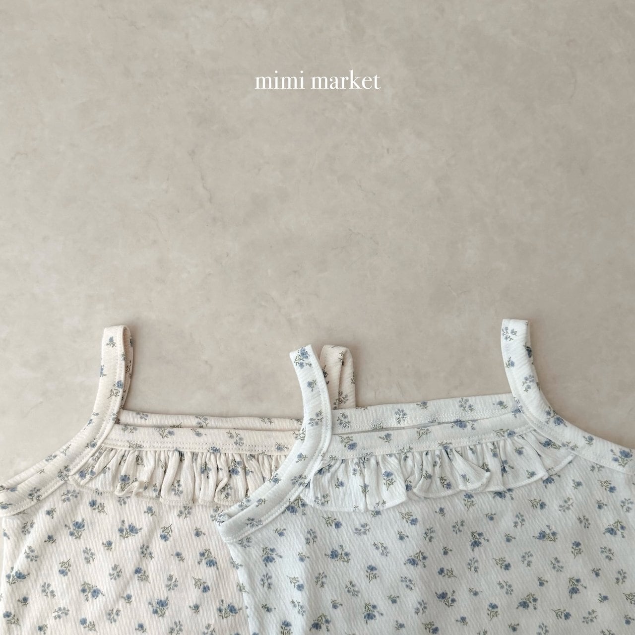 【即納/90size】ヨルフリルセット(上下セット)/ mimimarket