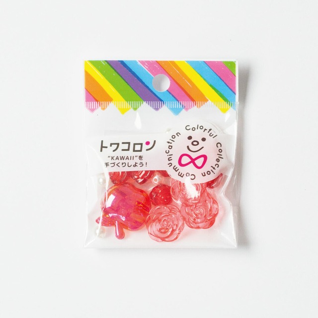 キッズビーズ　スノーホワイト/トワコロン　ビーズパック　キッズアクセサリー　アクセサリーを作る