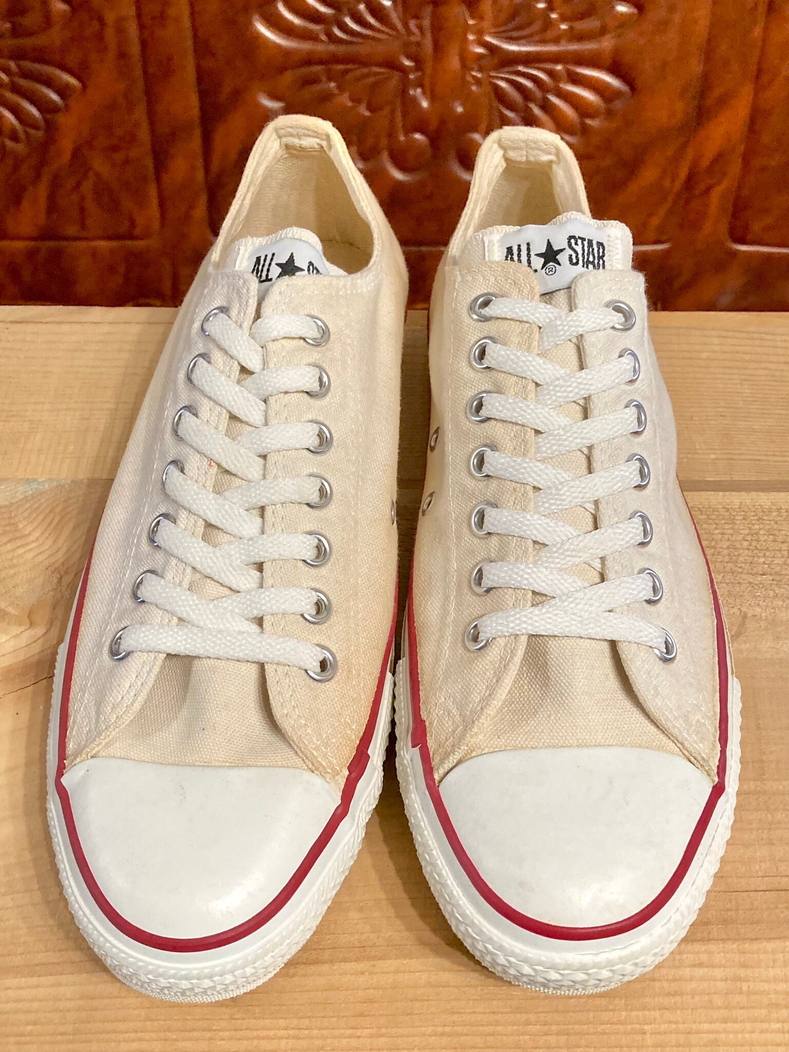 converse（コンバース） ALL STAR（オールスター）ox 生成り 9 27.5cm