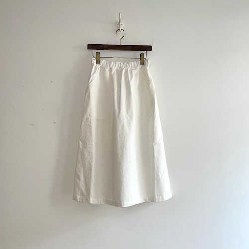 C21748　Painter Skirt Cotton Twill